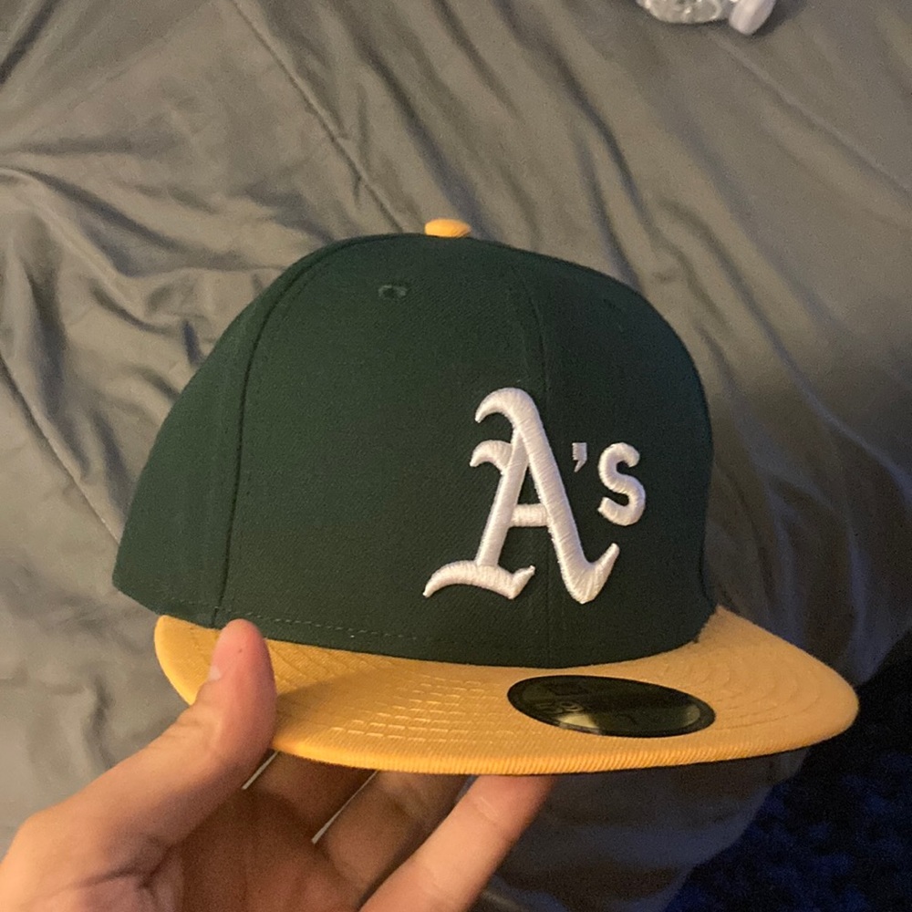 A’s hat